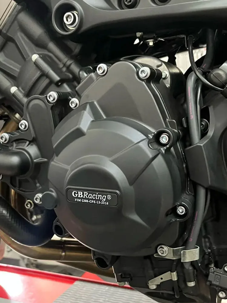 VOOR MT-09 FZ-09 TRACER & SCRAMBLER 2014-2020 XSR900 2015 2016 2017 2018 2019 2020 Motorfietsen Motor beschermhoes - afbeelding 2