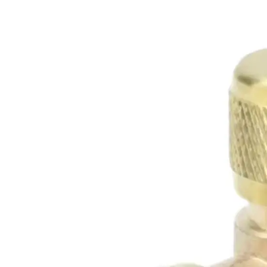 /Copper /Adapter /Valve 1/4 For SAE For Flare For R12 For R22 AC Release Gauge Pressure Fitting HVAC Tool Copper Adapter Valve