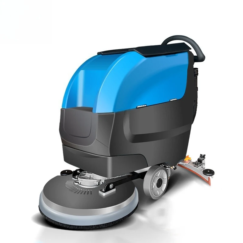 

Commercial, hand-push electric washing machine, factory workshop, shopping mall property floor mopping machine