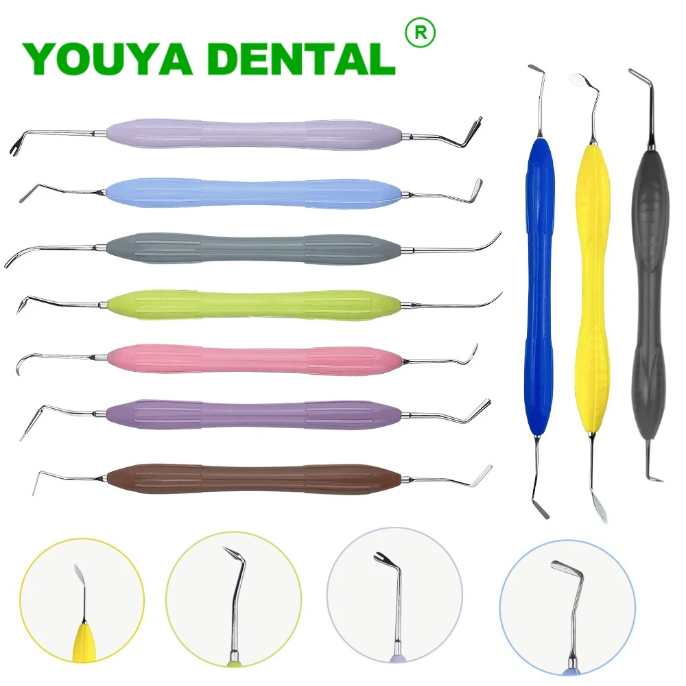 

9pcs Dental Resin Spatula Kit Composite Resin Filler Aesthetic Restoration Spatula Resin Filler Set Dentistry Instruments Tools