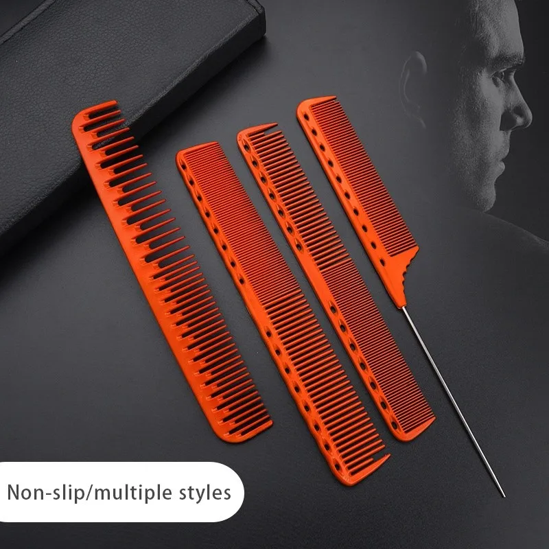 Men\'s Haircut Comb High Temperature Resistant Trimming Comb Women\'s Home Apple Comb Barber Shop Professional Accessories Tools