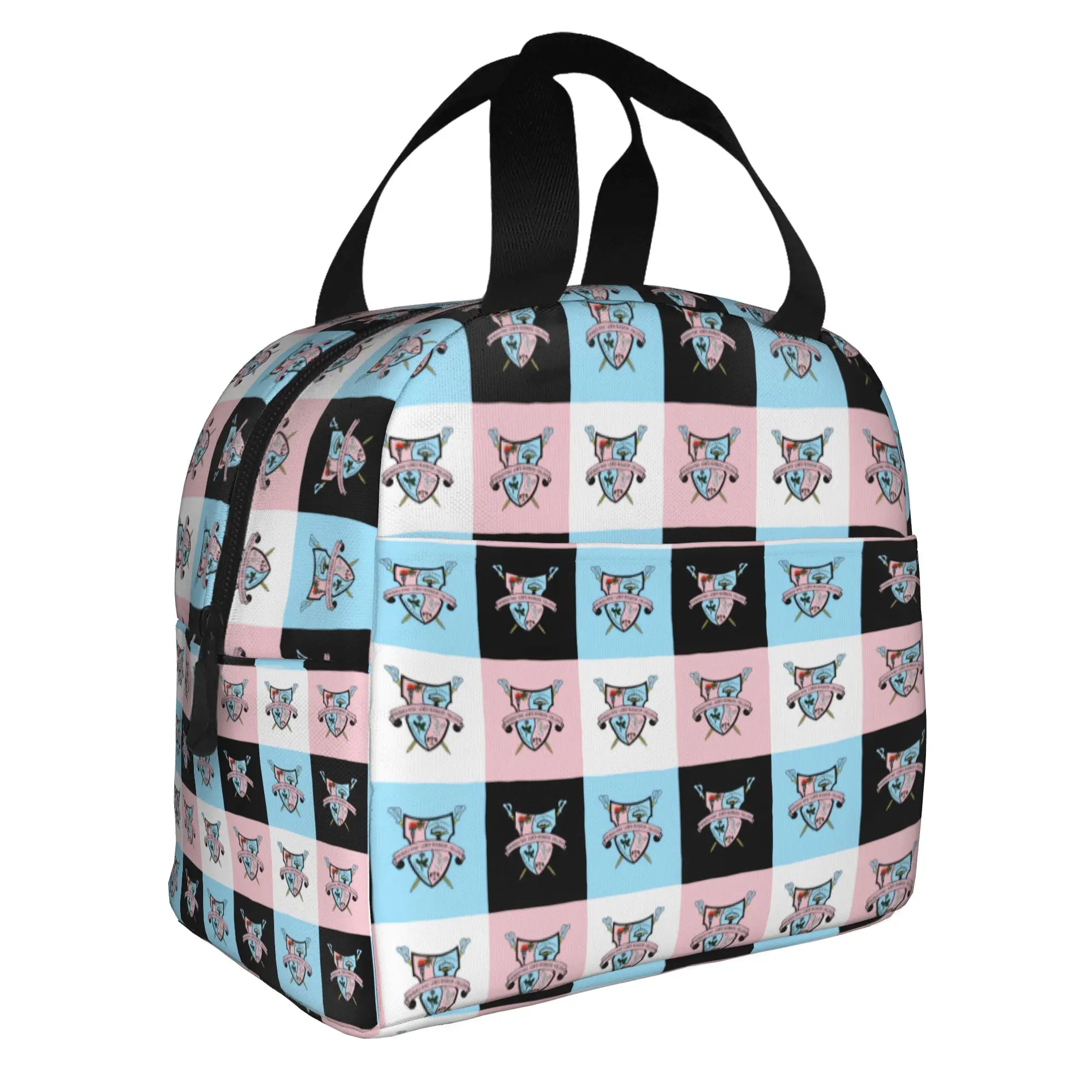 Gamma Phi Delta  Insulated Lunch Bags for Women African American Sorority  Resuable Cooler Thermal Bento Box School