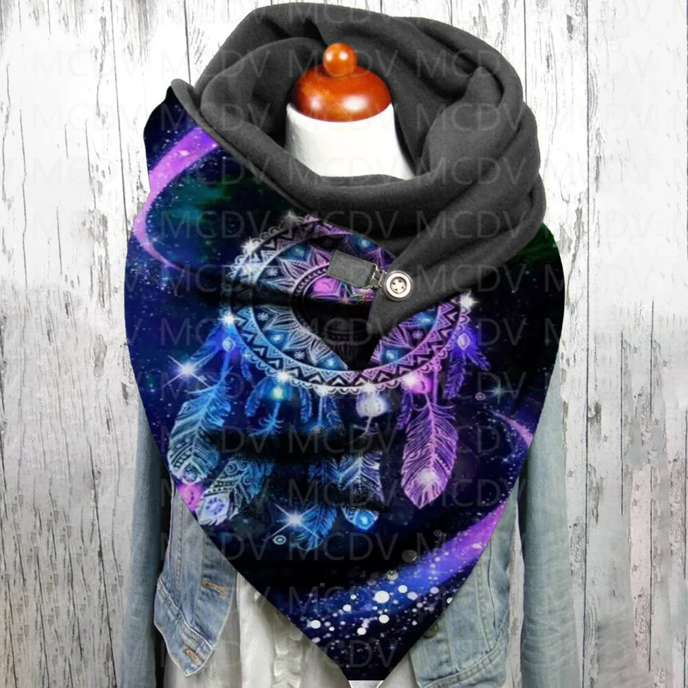 

Dream Catcher 3D Printed Casual Scarf And Shawl for Women Warm and comfortable 01