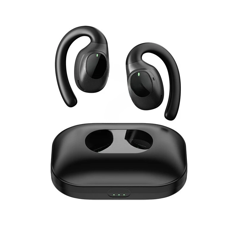 

Non in ear wireless bluetooth headset hanging bone conduction noise reduction waterproof long battery life exercise for a time w
