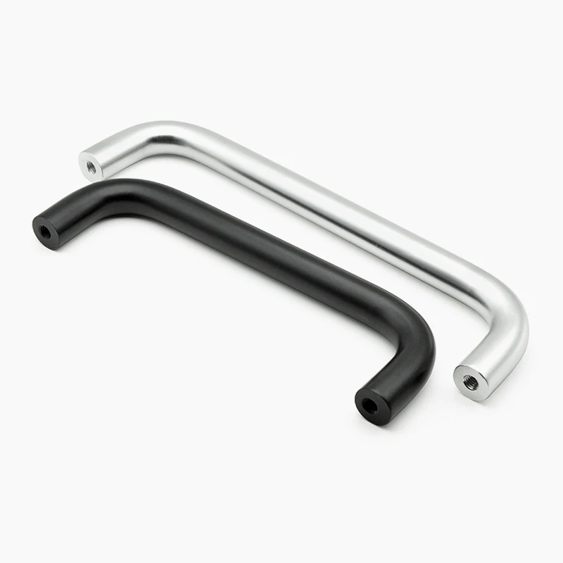 

Aluminum Alloy Thickened Solid Handle U-Type Modern Simple Wardrobe Door Handle, Industrial Load-Bearing Cabinet Handle