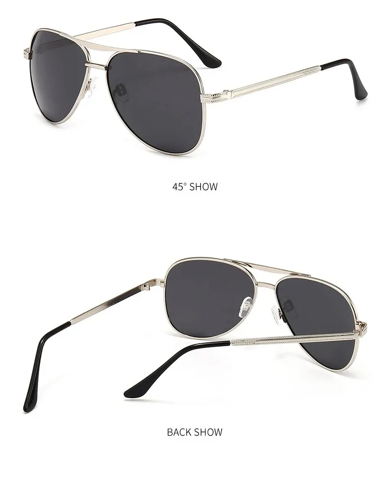 Markendesign Piloten-Polarisierte Sonnenbrille für Herren und Damen – Modetrend für Outdoor, Radfahren, Autofahren – Sonnenbrille, Schutzbrille, Eyewear 2026 – Detail 8