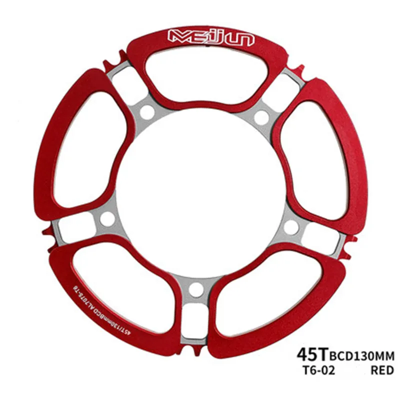 Bicycle tooth plate 45t47t53t