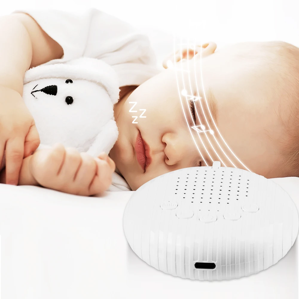 For Baby Sleeping & Relaxation Music Light Sleep Machine 10 sounds Timed Shutdown Sleep Sound Machine White Noise Machine