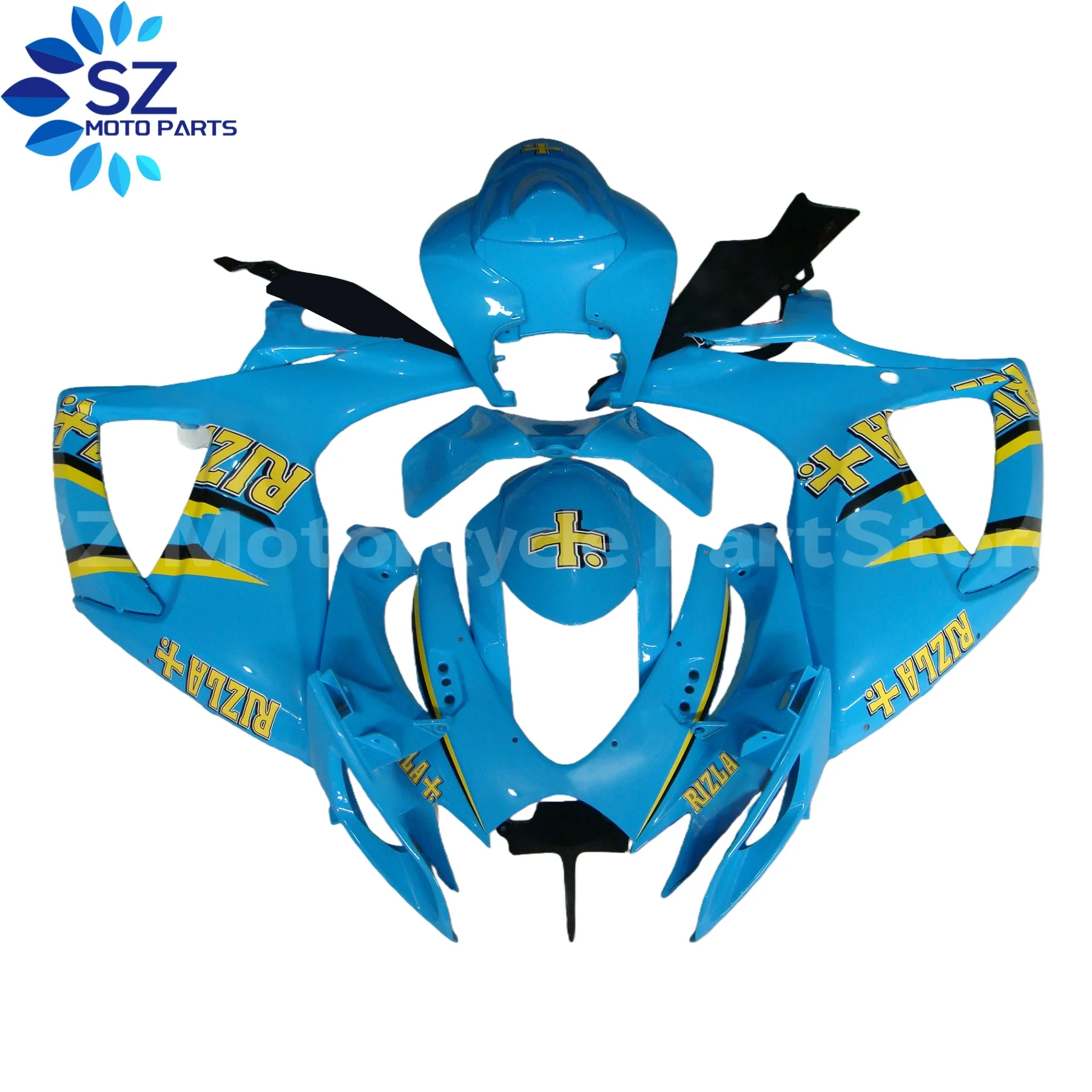 

Motorcycle Fairings Set for Gsxr600 Gsxr750 K6 2006 2007 Full Body Fairing Parts Gsxr Gsx-r 600 750 06 07 Bodyframe Plastic Cowl