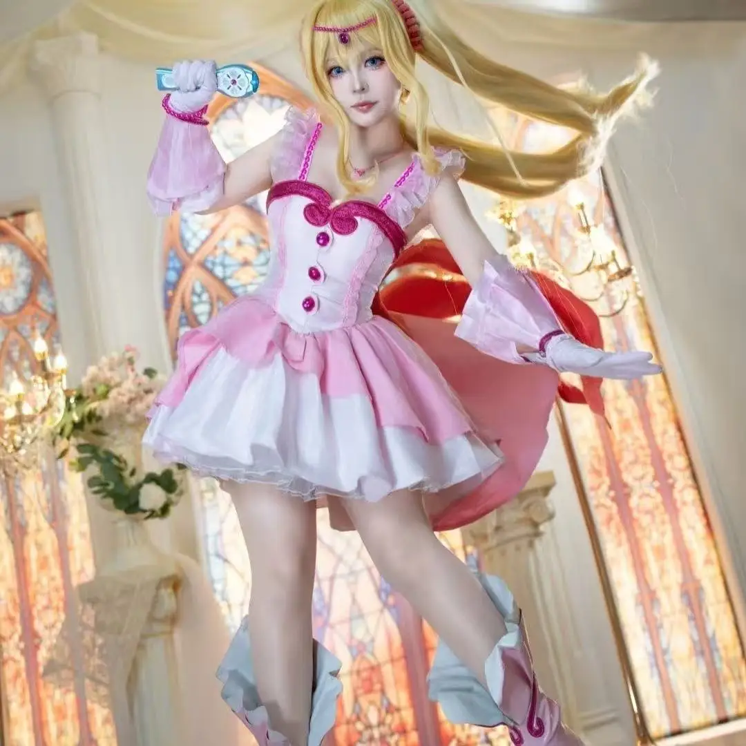 

Lovely Mermaid Melody Luchia & Hanon Cosplay Dress Performance Costume Set