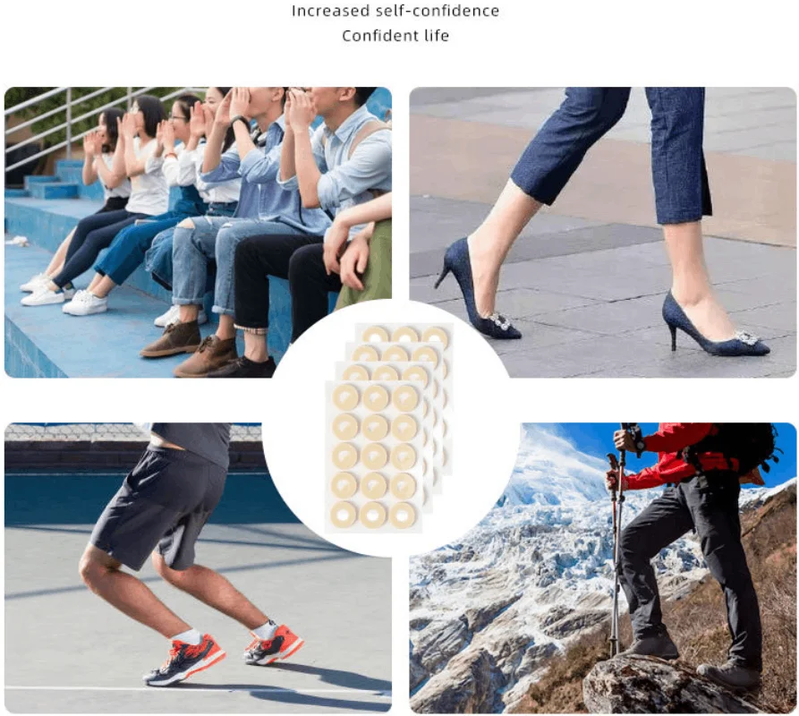 

1//5/10Sheets Callus Cushions Shoes Heel Pad Foam Round Toe Foot Corn Bunion Protectors Pads Medical Plaster Foot Corn Removal