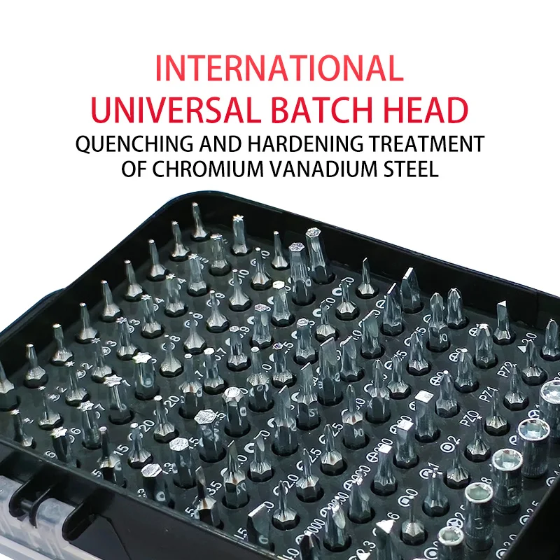 مجموعة مفكات براغي 115 في 1، كمبيوتر متعدد الدقة صغير، كمبيوتر شخصي، أداة متعددة الوظائف لصيانة جهاز الهاتف المحمول