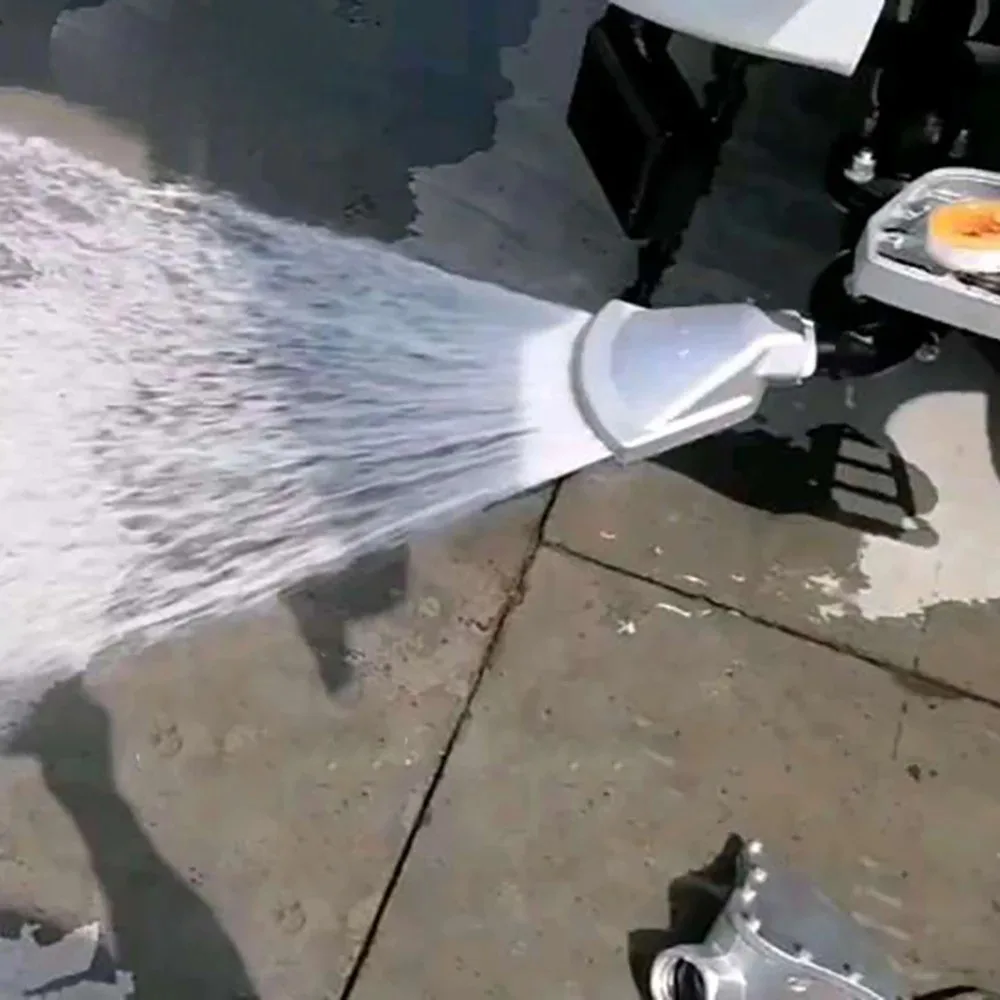 Wide-style Fan-Shaped Flat Nozzle Sprinkler High Quality Water Truck Duckbill Nozzle Truck Accessories 1.5 or 2 Inch