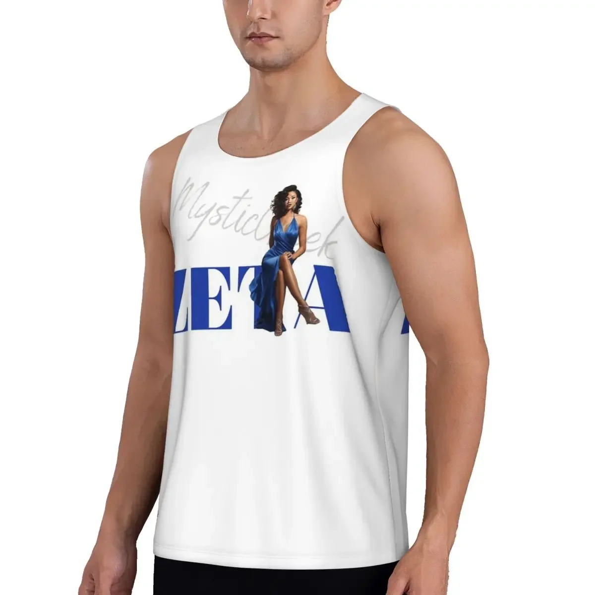 Quick Dry Zeta Phi Beta Sorority Greek Letter 1920 Gym Tank Muscle Sleeveless Shirt Bodybuilding Breathable Vest