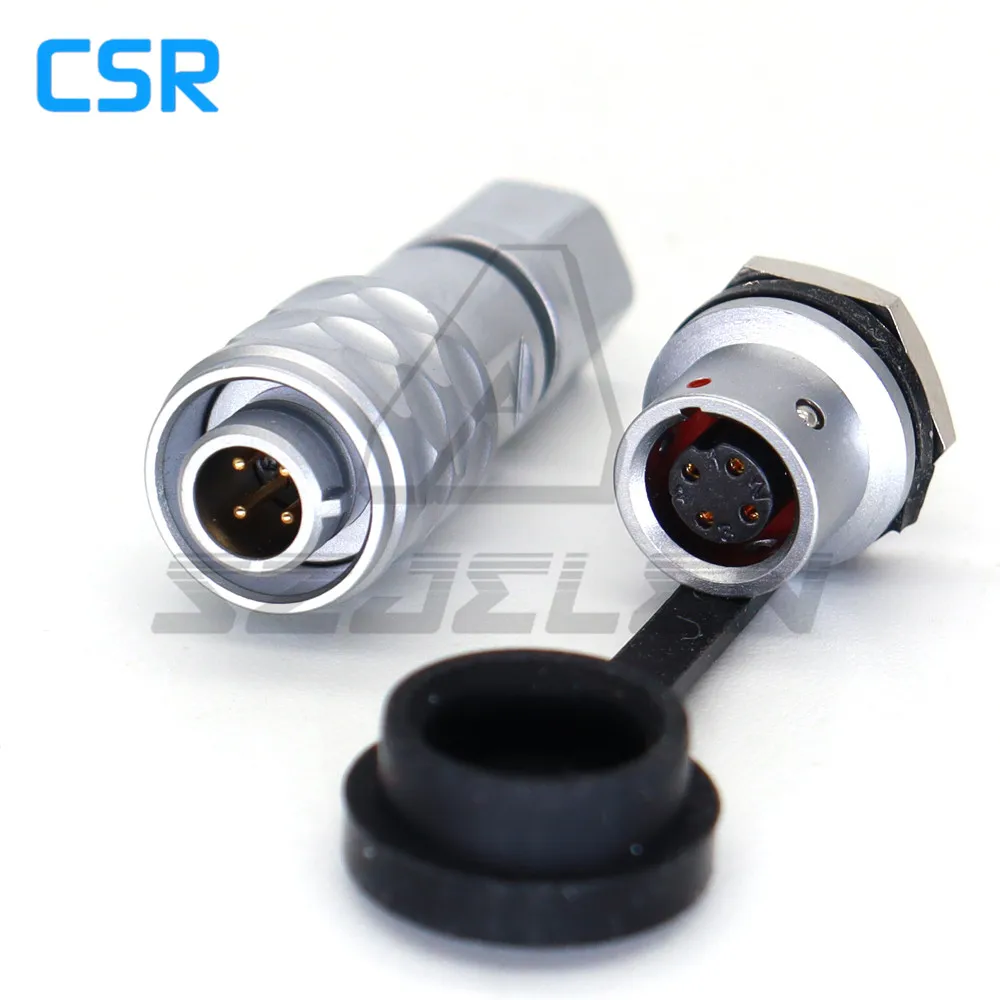 Compatible With WEIPU Series SF6 Connectors, 2 3 4 5 Pin Cameras, Precision Instruments, Miniature Quick Push Pull Connectors,