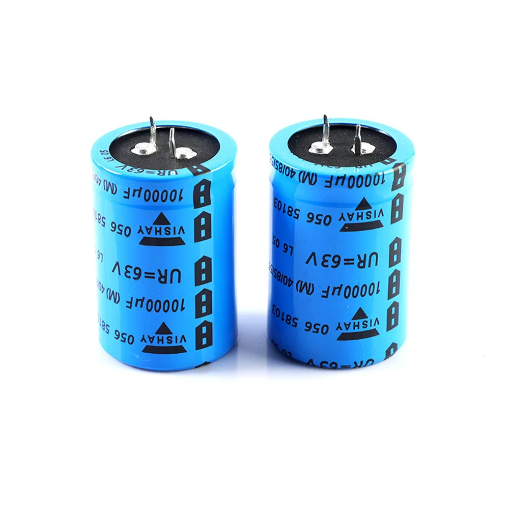 

2pcs 10000uF 63v BC 056 Series HIFI Audio Filter Capacitors 35x50mm