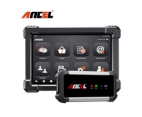 Ancel X7 HD 10 Inch Android Tablet Heavy Duty Truck Full System Diagnostic Scanner Professional Truck Diesel OBD Diagnostic Tool