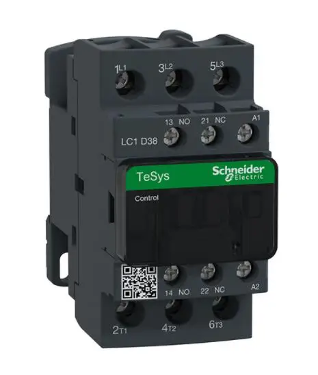 LC1-D38F7C LC1D38F7C LC1D38F7 TeSys D contactor - 3P(3 NO) - AC-3 - 38 A - 110 V AC 50/60 Hz coil