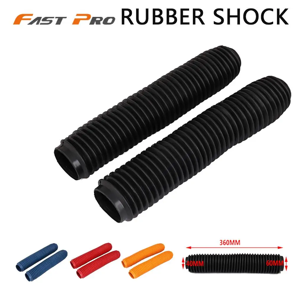 Front Rubber Fork Boots Gaiters Sleeve Motorcycle Accessories For KTM HONDA YAMAHA SX EXC CR CRF YZ WR 230F 250 250F 450 450F