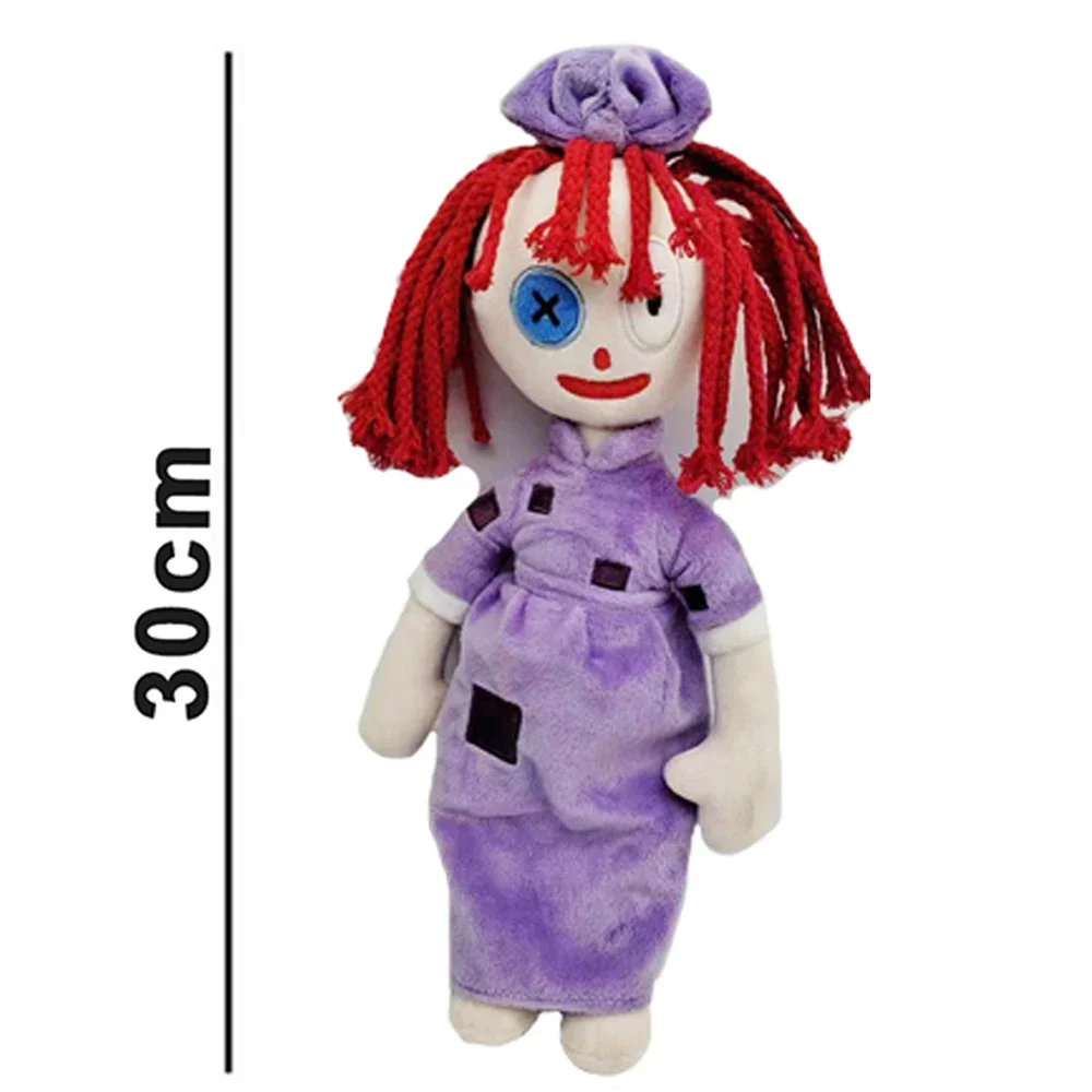 

2026New The Amazing Digital Circus Pomni Jax Plush Toy Anime Cute Theater Rabbit Doll StuffedCartoon Clown Christmas Kids Gifts
