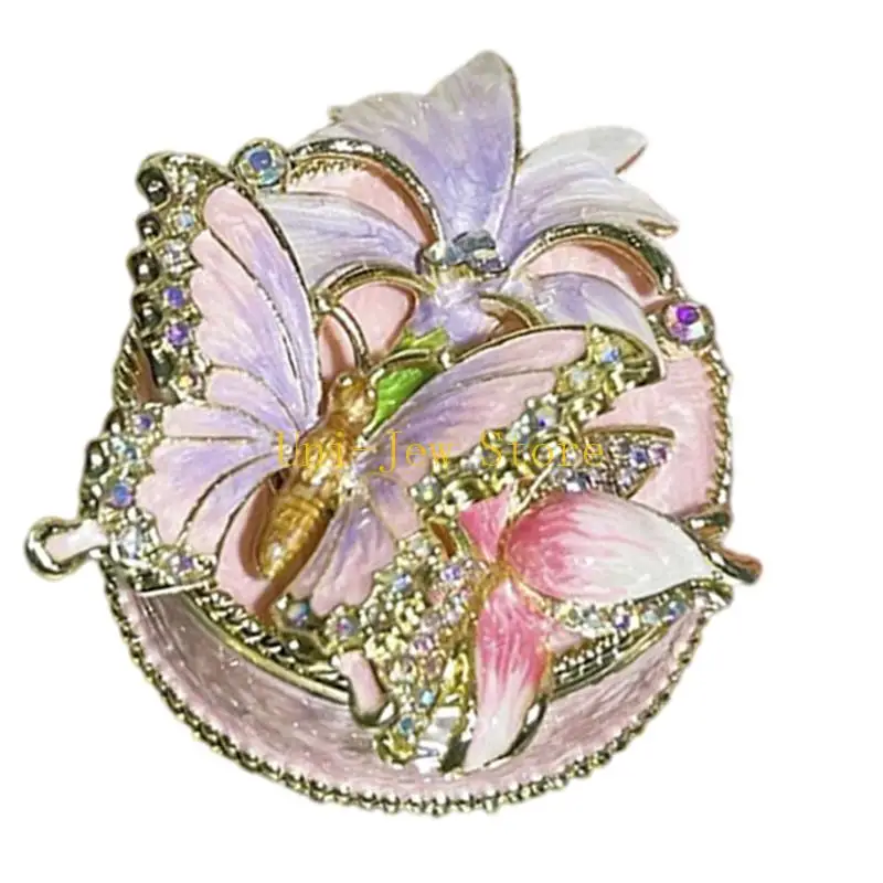 

40 ГБ эмали для хранения цветочных украшений с прочной рамой из нержавеющей стали и организованным многоуровневым пространством