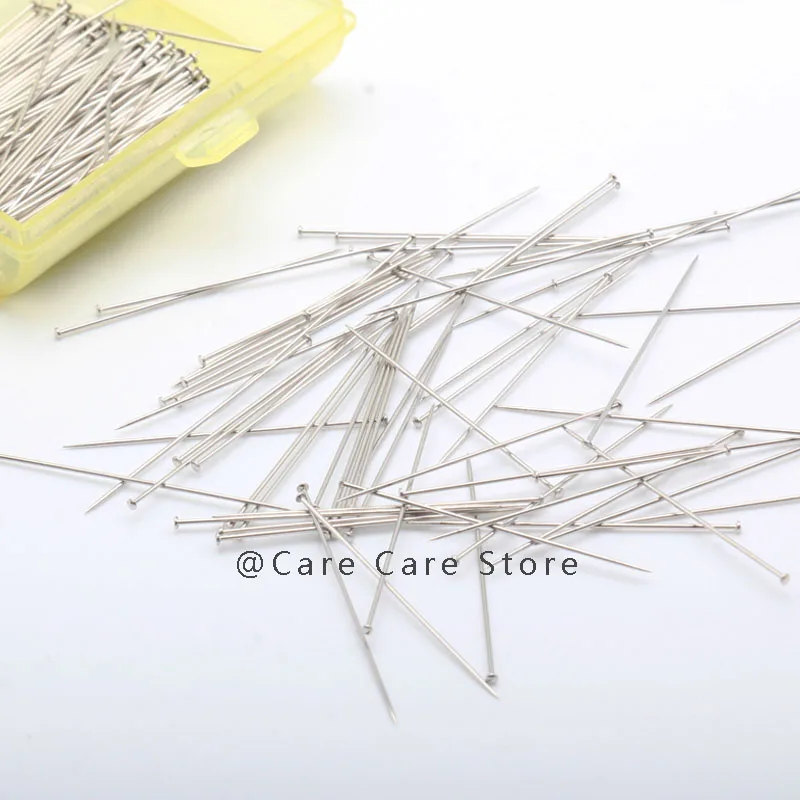1Box Clover Sewing Pins Not Easily Broken Hijab Pin Straight Pin Clothe Pin Sewing Accessories Tools Dressmaking Pins Metal Pins