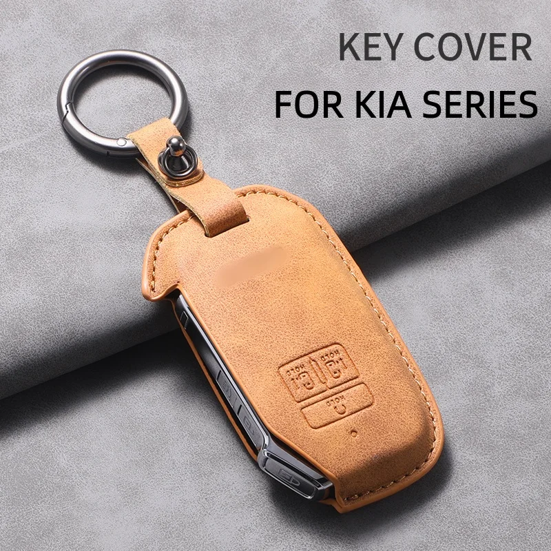 Car Key Cover Fit For Kia Carnival, K2, K4, K5, Sportage, KX5, Stonic, Pegas Remote Key Protector Case