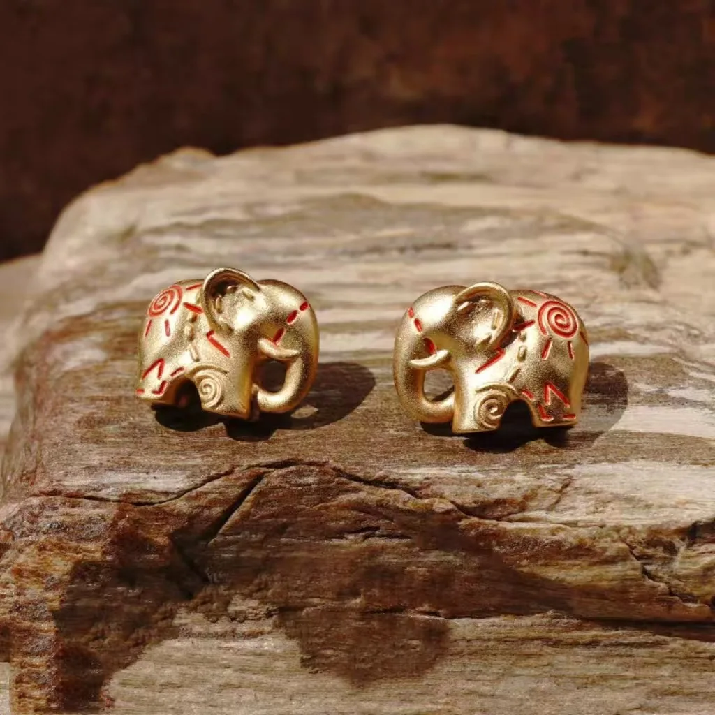

Jenny&dave Hill Elephant Totem Earrings Earrings And Accessories Jewelry Earrings Women's Earrings Ear Cuffs