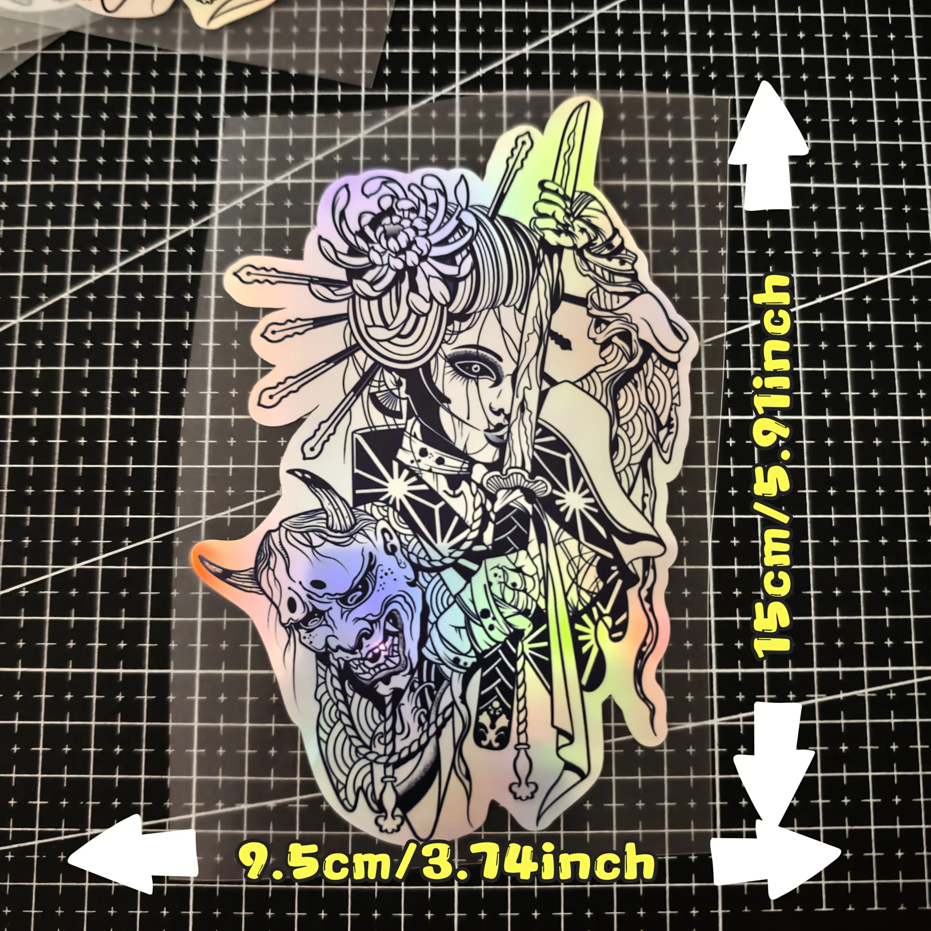 1PC Trendy Holograp… - image