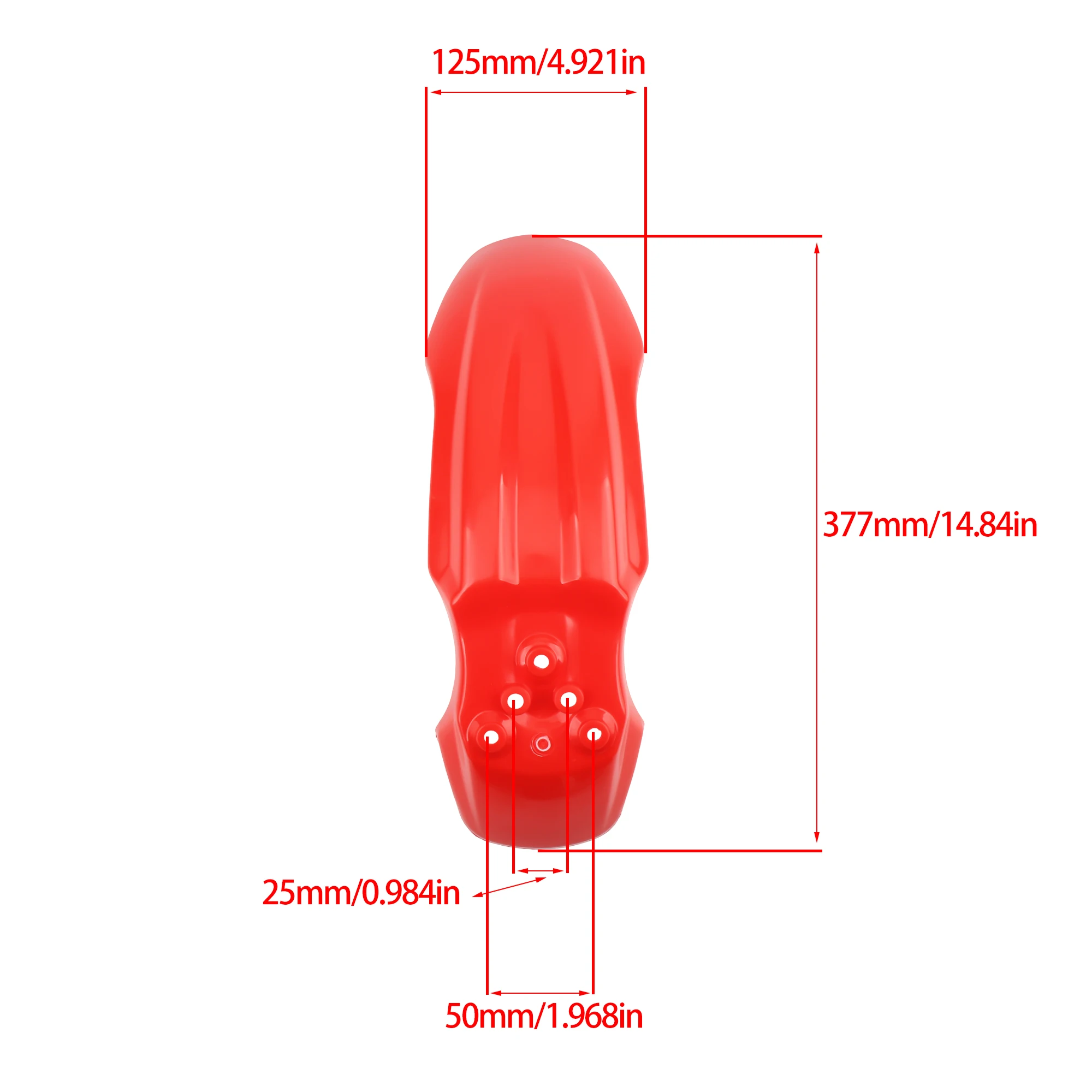 Motorcycle Front Fender Mudguard Cover Fairing Kits for Honda CRF50 CRF 50 Motocorss Pit Dirt Bike Modified Replacement Parts image 2