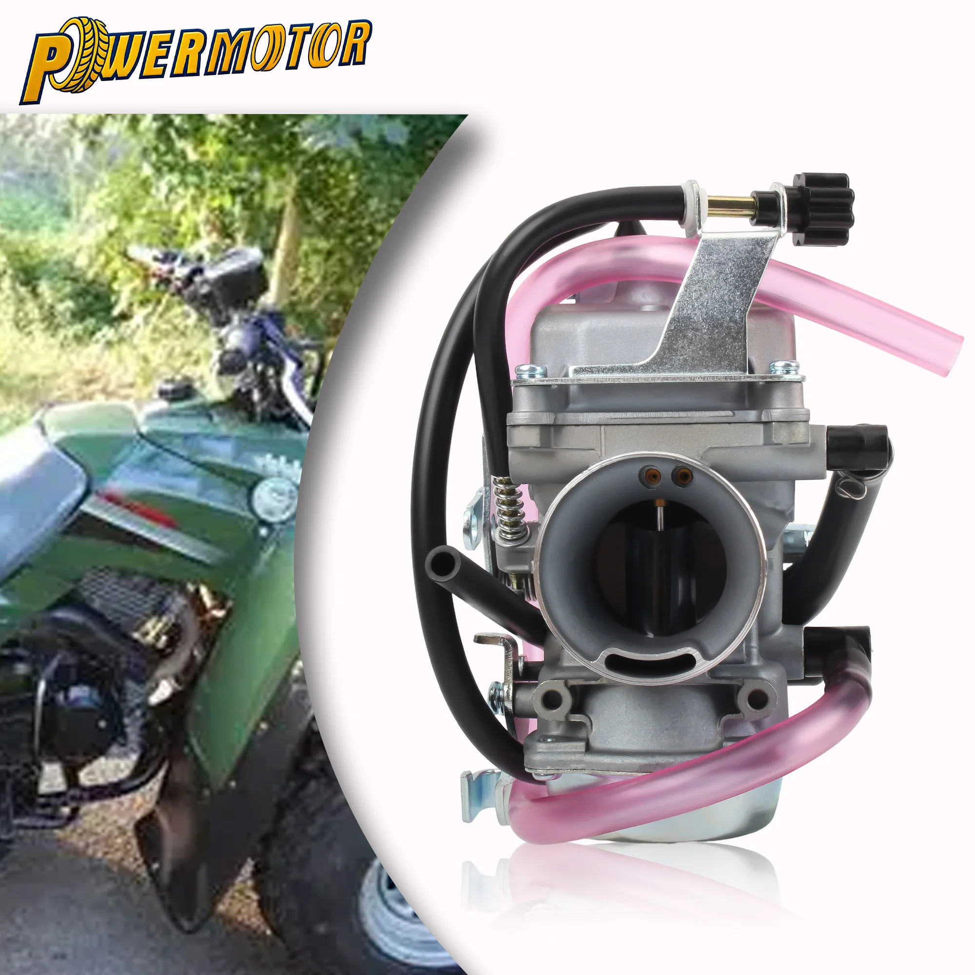 

Motorcycle Carburetor Kit for Kawasaki KLF 300 KLF300 BAYOU KLF300C 4X4 1996-2005 4-Stroke ATV Carb Moto Accessories Enduro