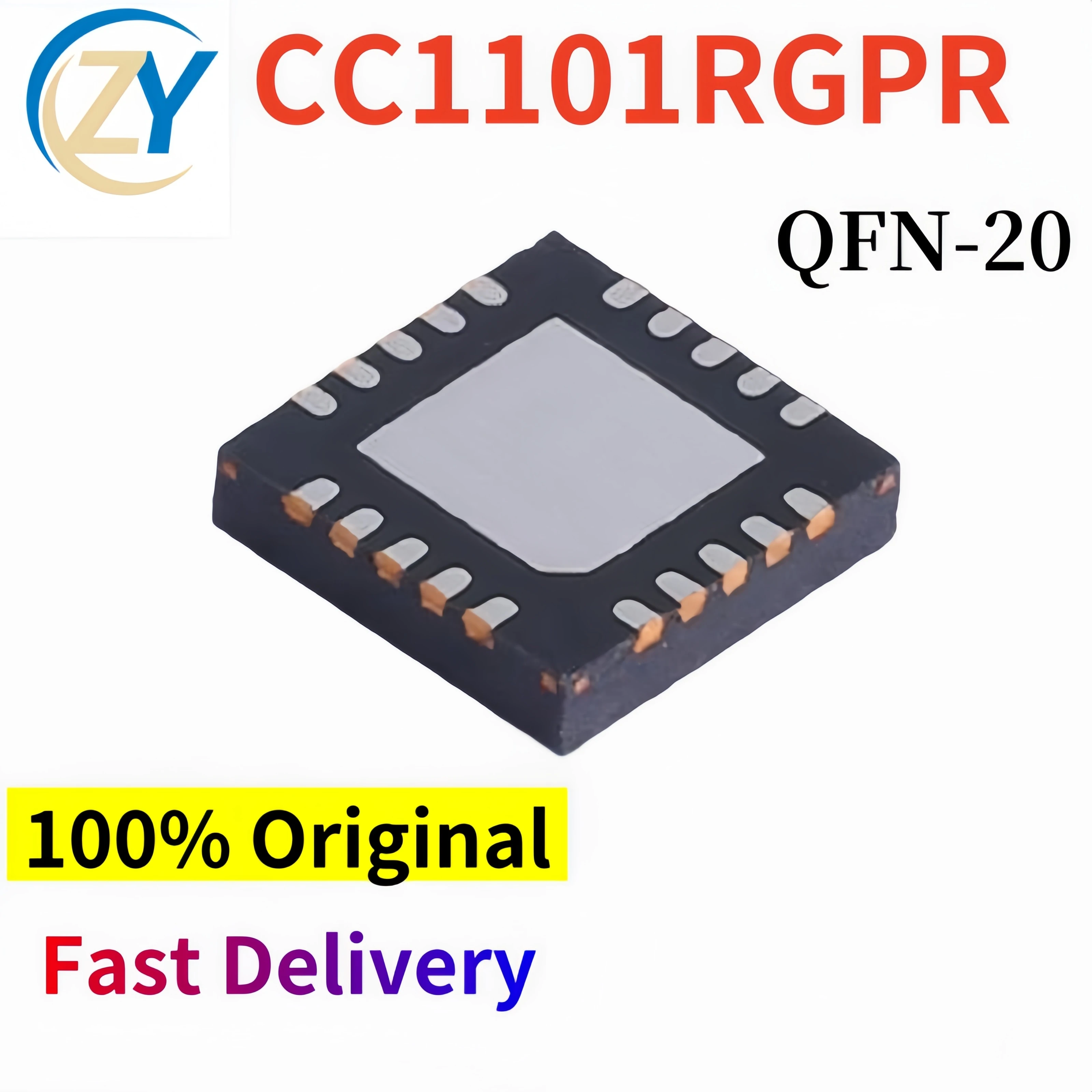 

(5-20pcs) CC1101 CC1101RGPR QFN20 Transceiver 100% Original & In Stock