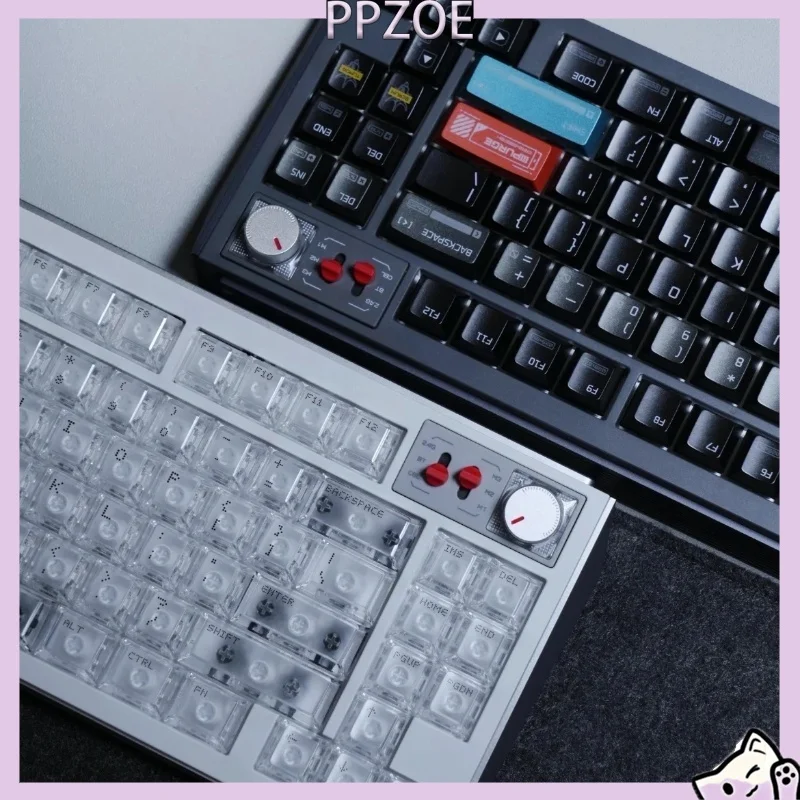 Teclado Gamer NuPhy WH80 HE com Efeito Hall, Taxa de Polling de 8000Hz, Gatilho Rápido de 0,005mm, Montagem Gasket e RGB para PC Gamer