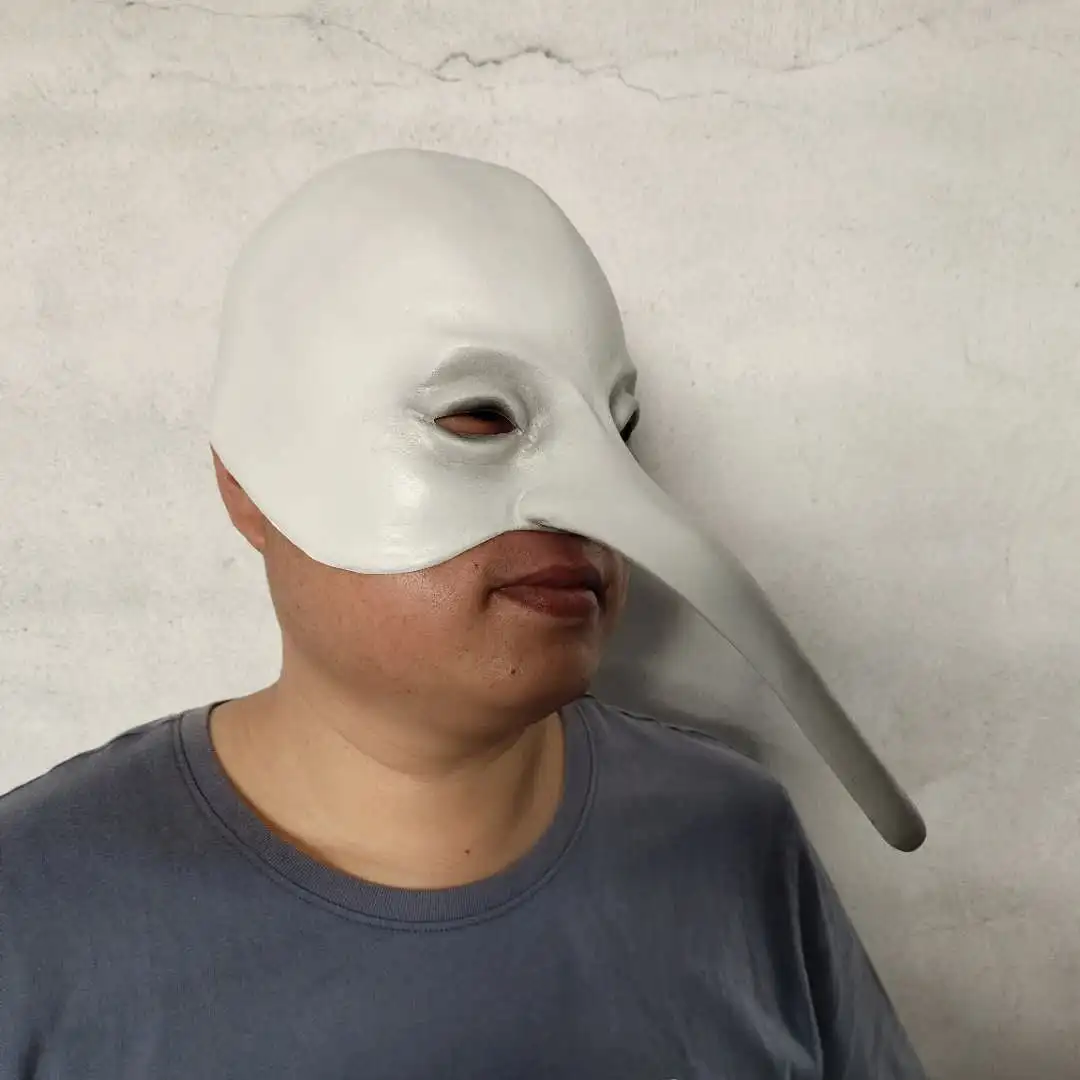 Woodpecker latex mask holiday gifts role play Halloween costume accessories masquerade party accessories