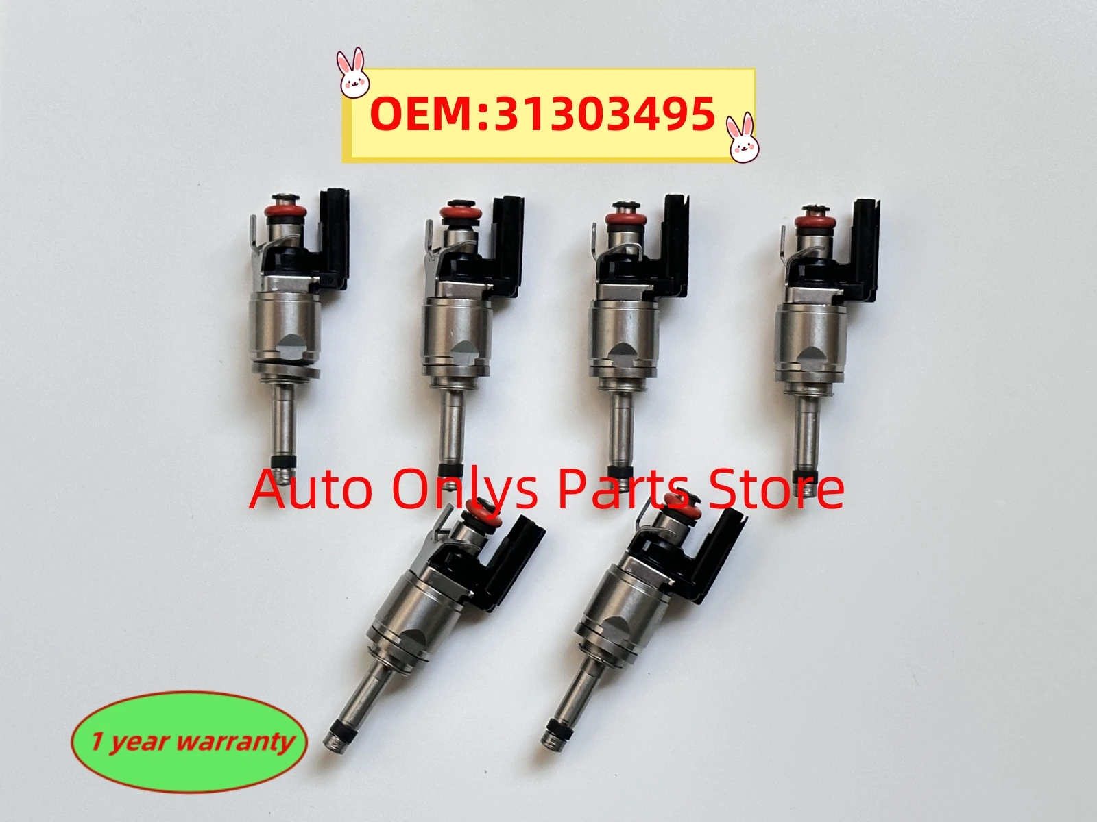 

6pcs 31303495 High quality Injector Nozzle 31336653 31465786 For Volvo S60 S80 S90 V60 V70 XC40 XC60 XC70 XC90