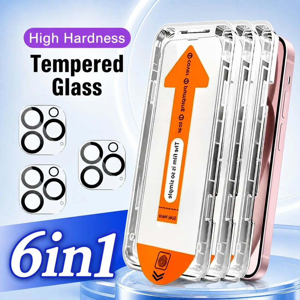 3+3PCS Tempered Glass For Honor 600 600 Lite 600 Pro 500 Camera Lens Screen Protector For Honor 500 Pro 400 smart 400 Smart 4G