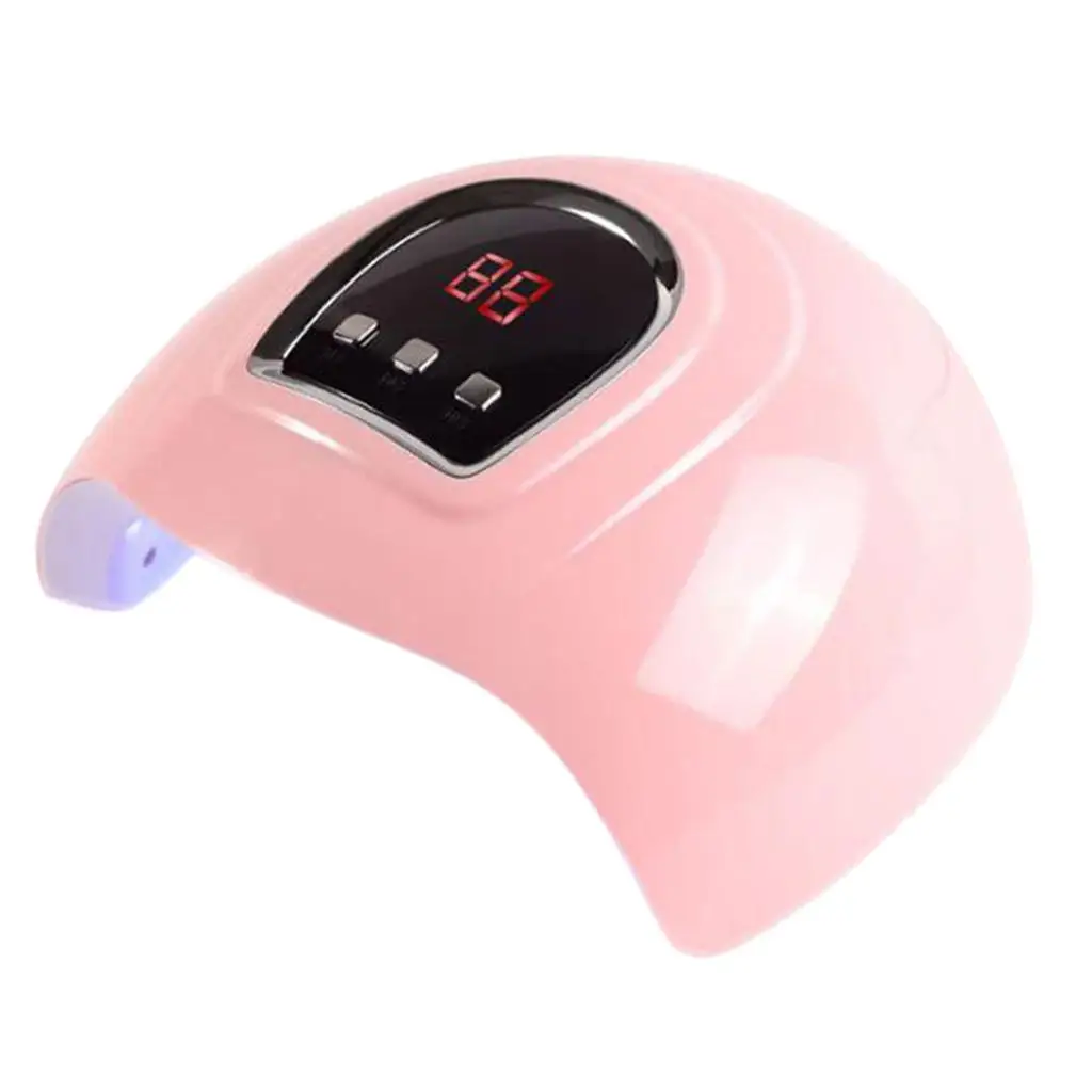 54W LED Nail Polish Dryer UV Lamp USB Charging Salon Curing