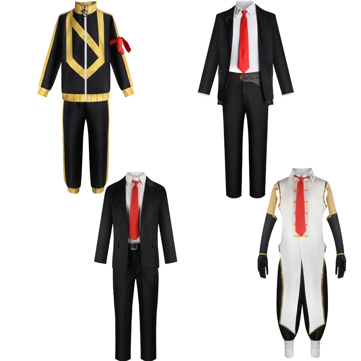 Anime Undead Unluck UNION Sheng Shimshian Andy Cosplay Costume Union Ninth Uniform Full Set Man Woman Carnival Christmas Suit