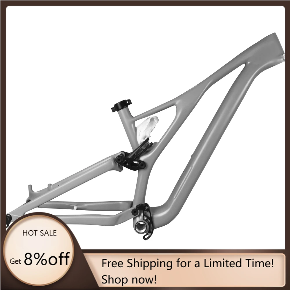 

STLF Ultralight T1100 Toray Carbon 148*12mm Boost 2.6Inch Max Tires 29ER XC Full Suspension Carbon MTB Frame