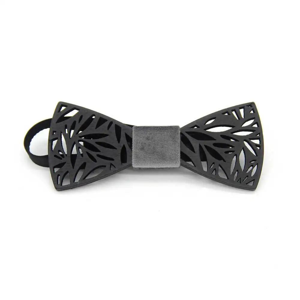 هدية عيد الميلاد الرجال ربطات القوس الخشبية شهم العريس ربطات العنق الخشبية فراشة حفل زفاف ربطات القوس فيونكة فراشة ربطة عنق الموضة للرجل #5