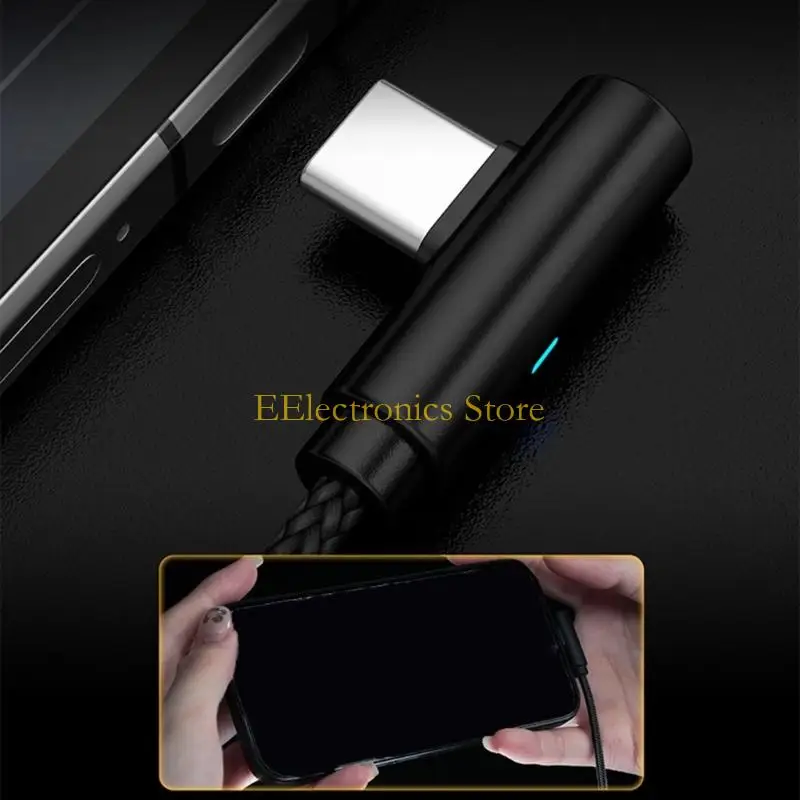 B03C Aluminum DACs Headphone Decoding Amplifiers With L Shaped Connectors And Braided Cable For Mobile Devices