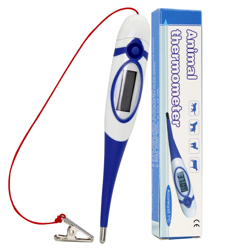 

STLF Veterinary Digital Thermometer for Dogs - Animal Electronic Thermometer for Pet Care And Medical Equipment