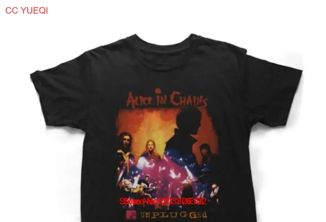 ALICE IN CHAINS Tee Unplugged Unisex T-Shirt Size S-3XL