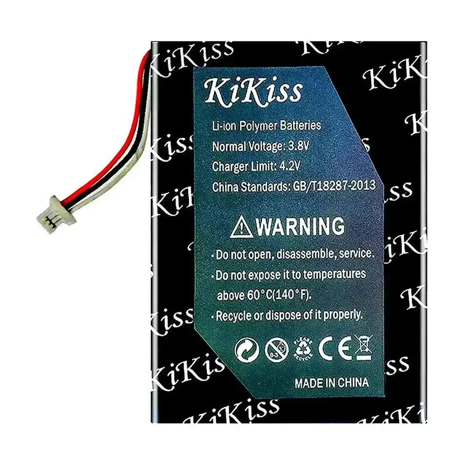 KiKiss Battery For Garmin NUvi 53 53LMT 65 65LM 6 inch GPS 010-01211-01,361-00056-01,1600mAh
