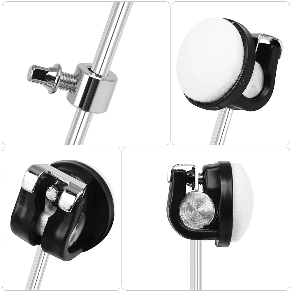 

Drum Pedal Beater Felt ABS Steel Kick Accessories Fast Response For Drummers Replace Percussion Instrument Part
