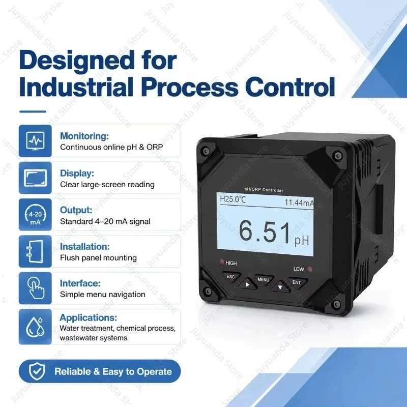 Stable Performance pH ORP Water-Quality Analyzer ODM Available For Exhaust Gas Treatment Station Project Resale