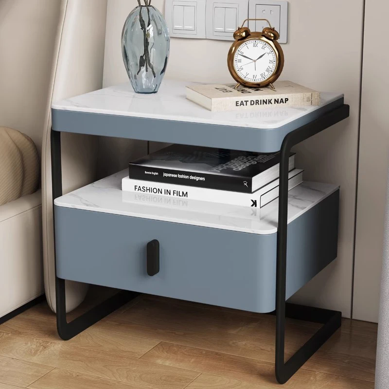 침실 커피 침대 옆 테이블 모바일 북유럽 럭셔리 거실 스탠드 스토리지 서랍 주최자 muebles 복제 가구