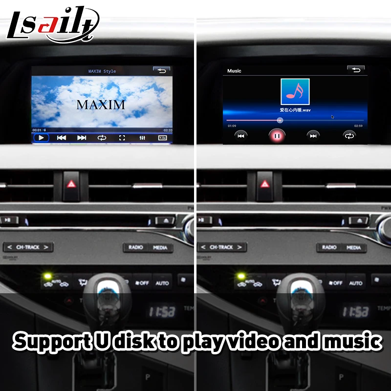 Lsailt CP AA OEM Integration Video Interface for Lexus RX 270 450h RX450H RX350 Mouse Control 2012-2015 RX270