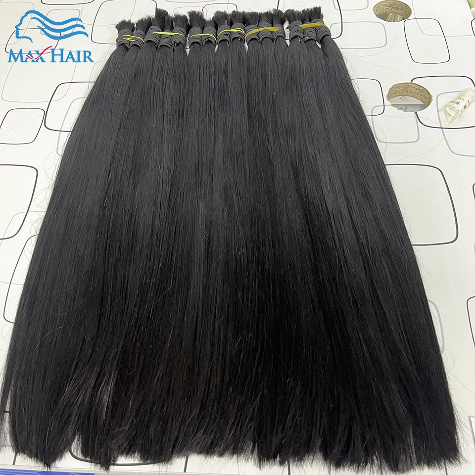 الشعر البشري السائبة 16A كامل Tali تمديد مستقيم لا لحمة بائع الشعر الهندي 100% شعر طبيعي الإنسان تجديل Cabello حبيبات