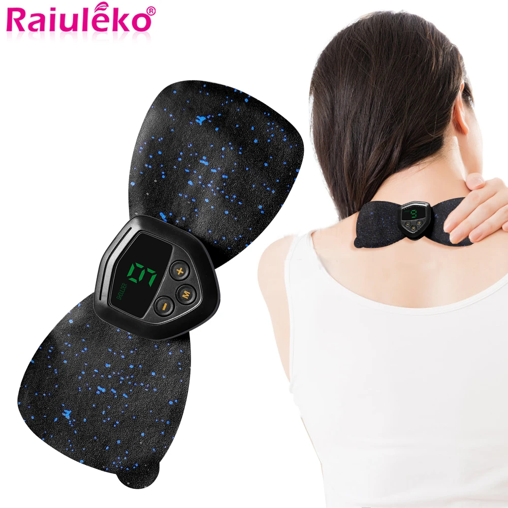 

Electric Pulse Back and Neck Cervical Massager Health Care Pain Relief Relaxation Tool Intelligent Cervical Massager Stickers